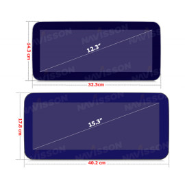 Sistema multimedia Navisson para Mercedes CLASE E W212 (2009-2012) 15.3" (NTG 4.5) 2