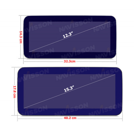 Sistema multimedia Navisson para Mercedes CLASE E W212 (+2015) 15.3" NTG 5.1
