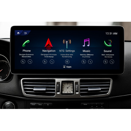 Sistema multimedia Navisson especifico para Mercedes clase E COUPE (2013-2014) 12.3" NTG 5.1