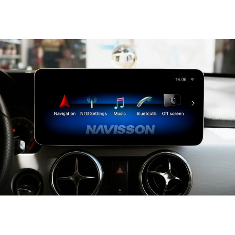 Sistema multimedia Navisson para Mercedes GLK X204 (2013-2016) 15.3" NTG 4.5 y 4.7