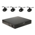 Sistema de Vigilancia (Disco duró grabador 240GB + 4 Cámaras)