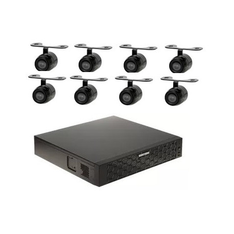 Sistema de Vigilancia (Disco duró grabador 480GB + 8 Cámaras)