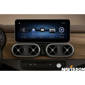 Sistema multimedia Navisson especifico para Mercedes clase X 12.3"