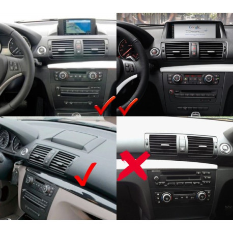 Sistema multimedia Navisson para BMW Serie 1 E87 (2005-2012) con Pantalla CCC