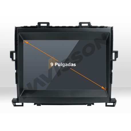 Marco Navegador Toyota Alphard (2011-2012)