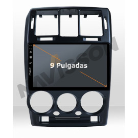 Marco Navegador Hyundai Getz (2001-2009) (Negro)