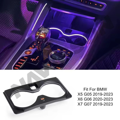 Iluminación Posavasos BMW Serie 3/4 (2020-2024) Serie 5 (2018-2023) X3 X4 (2018-2024)
