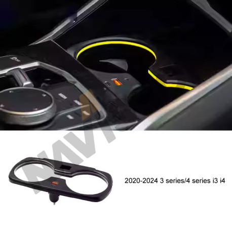Iluminación Posavasos BMW Serie 3/4 (2020-2024) Serie 5 (2018-2023) X3 X4 (2018-2024)