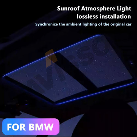 Iluminación LED Ambiental para Techo Panorámico BMW