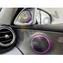Kit iluminación ambiental rejillas y tweeters para mercedes W205