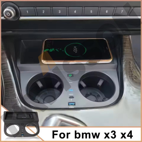 Cargador inalámbrico para BMW X3/X4