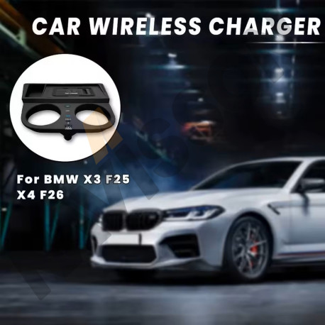 Cargador inalámbrico para BMW X3/X4