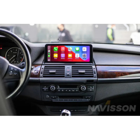 Sistema multimedia Navisson para BMW X5 E70 / X6 (2011-2014) conector 4 PINS (Pantalla CIC)