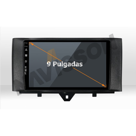 Marco Navegador Smart Fortwo W451 (2011-2015)