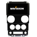Sistema multimedia Navisson para Jeep Wrangler (2008-2010) sin evalunas electricos