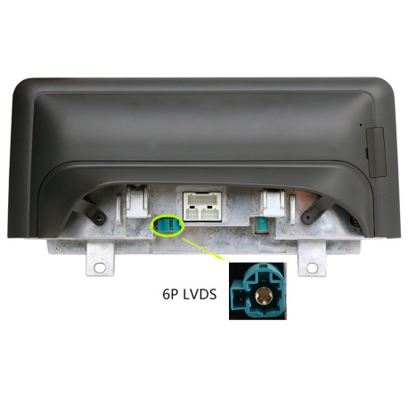 Sistema multimedia Navisson especifico para BMW Serie X1 F48 (2015-2017) conector vídeo de 6 PINS