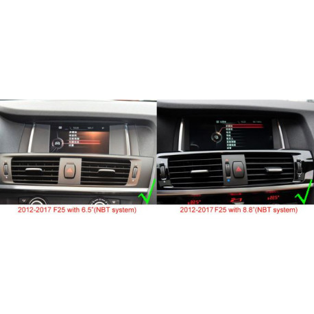 Sistema multimedia Navisson para BMW X3/X4 (2014-2016 con Pantalla NBT)