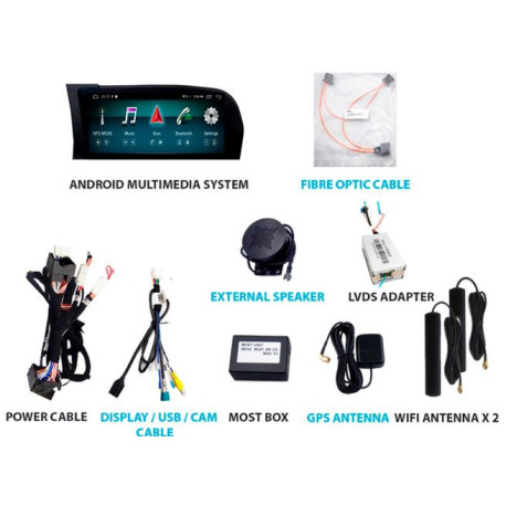 Sistema multimedia Navisson especifico para Mercedes Clase S (2005-2013)