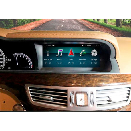 Sistema multimedia Navisson especifico para Mercedes Clase S (2005-2013)