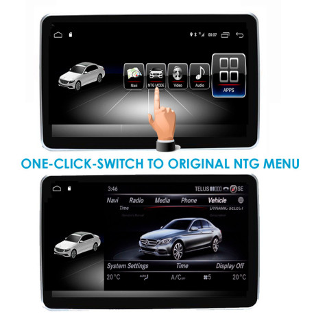 Sistema multimedia Navisson especifico para Mercedes ML / GL