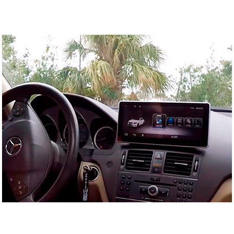 Sistema multimedia Navisson especifico para Mercedes clase C W204 (2004-2011)