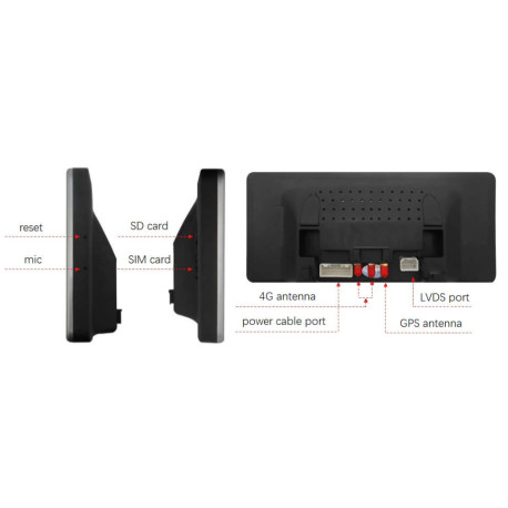 Sistema multimedia Navisson especifico para Mercedes Clase C W204 RESTY. (2011-2014)
