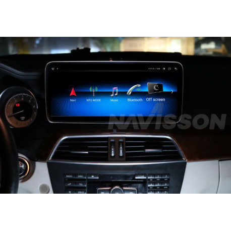 Sistema multimedia Navisson especifico para Mercedes Clase C W204 RESTY. (2011-2014)
