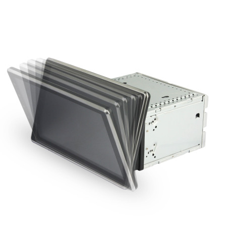 Navegador Multimedia Navisson DOBLE DIN Con pantalla giratoria