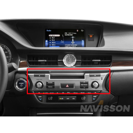 Sistema Multimedia Navisson Especifico para Lexus ES (2013-2014)