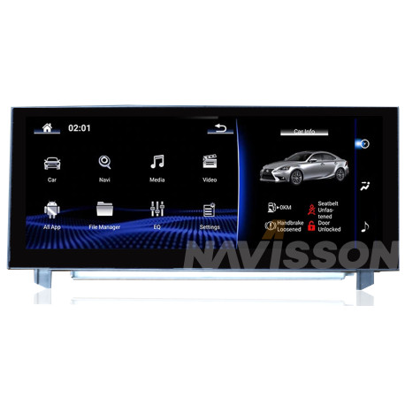 Sistema  Multimedia Navisson Especifico para Lexus IS (2013-2020)