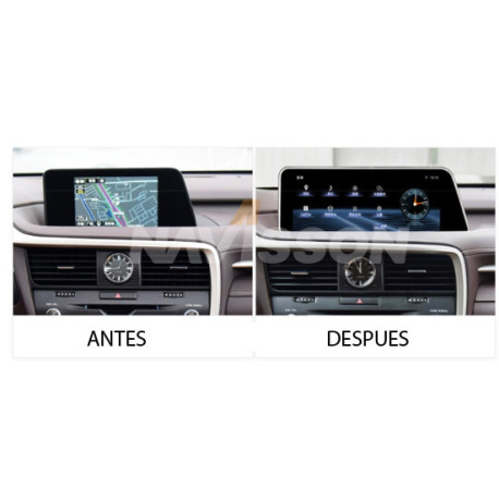 Sistema Multimedia Navisson Especifico para Lexus RX (2014-2018) con LCD