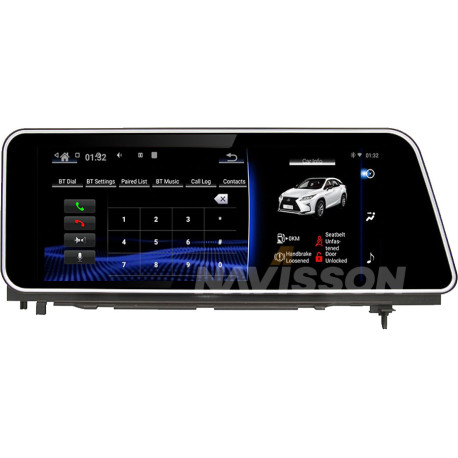 Sistema Multimedia Navisson Especifico para Lexus RX (2014-2018) con LCD