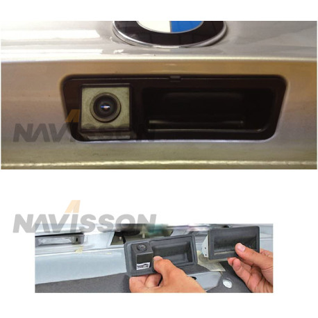 Cámara trasera Navisson especifica para los vehículos BMW