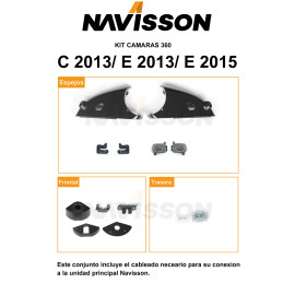 Sistema de visión 360 grados Navisson para Mercedes