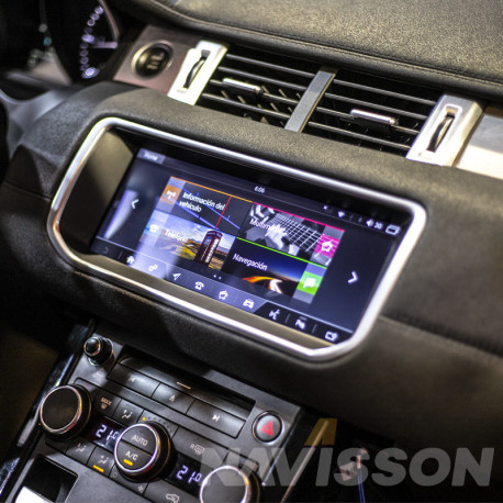 Sistema Multimedia Navisson para Ranger Rover Evoque con pantalla original de 5"