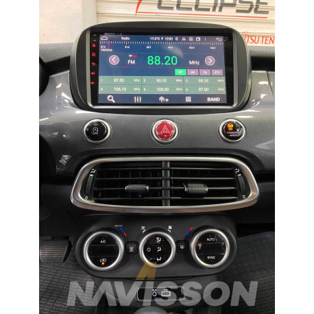 Sistema multimedia Navisson para Fiat 500 / 500X (+2014)