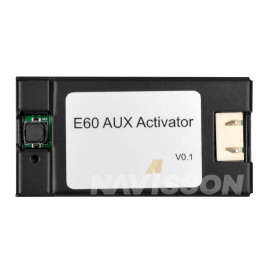 Modulo activador entrada Auxiliar para BMW Serie 5 E60 y BMW serie 3 E90