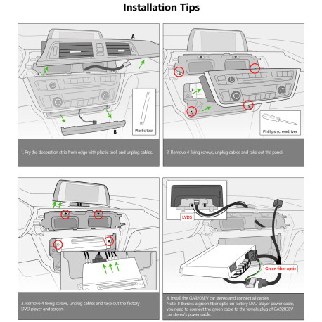 Sistema multimedia Navisson para BMW Serie 3 /Serie 4 (+2017 EVO)