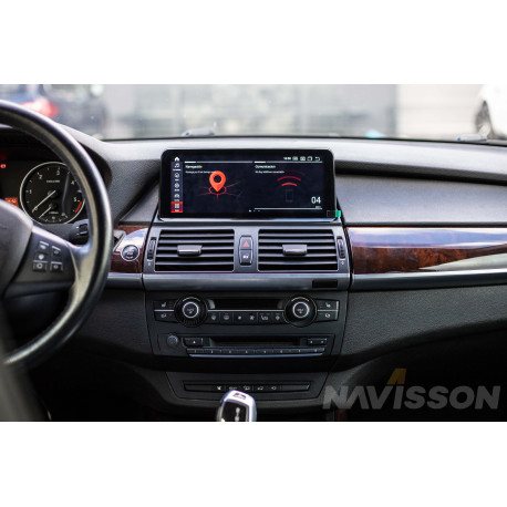 Sistema multimedia Navisson para BMW Serie X5 E70 (2007-2010) 10 PINS (Pantalla CCC)