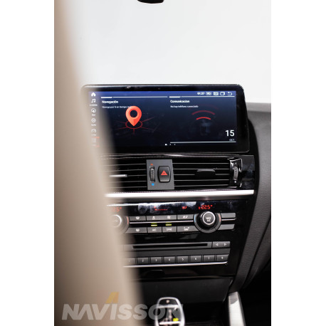 Sistema multimedia Navisson para BMW X3 F25 / X4 F26 (2014-2016) 4 PINS (Pantalla CIC)