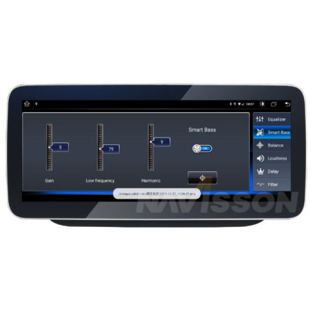 Sistema multimedia Navisson para Mercedes clase C /  GLC /  V (+2019)