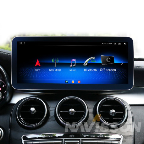 Sistema multimedia Navisson para Mercedes clase C /  GLC /  V (+2019)