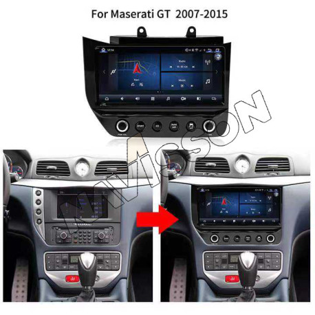 Sistema multimedia Navisson para Maserati Gran turismo (2007-2015)