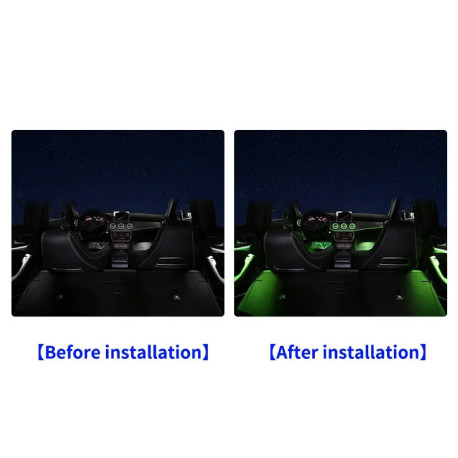 Kit Iluminación ambiental específica para Mercedes clase A W176, B W246, GLA 156, CLA 176
