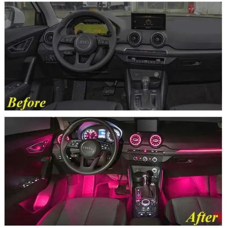 Kit Iluminación ambiental específica para AUDI Q2 (+2016)