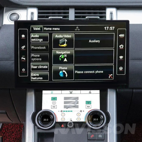 Sistema multimedia Navisson para Ranger Rover Evoque 2015-2018 con pantalla original de 8" BOSCH