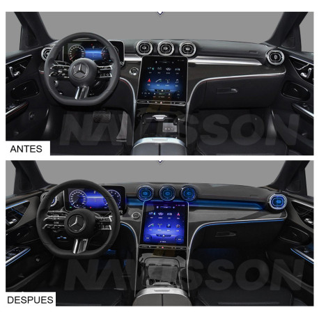Kit Iluminación ambiental específica para Mercedes clase C W206 (2022)