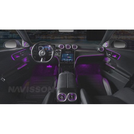 Kit Iluminación ambiental específica para Mercedes clase C W206 (2022)