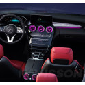 Kit Iluminación ambiental específica para Mercedes C W205 (2014-2018)/GLC X253 (2015-2019)