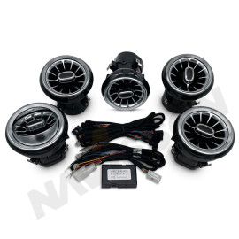 Kit de aireadores con iluminación para Mercedes-Benz Clase A (W176), CLA (W117) Y GLA (W156) 2
